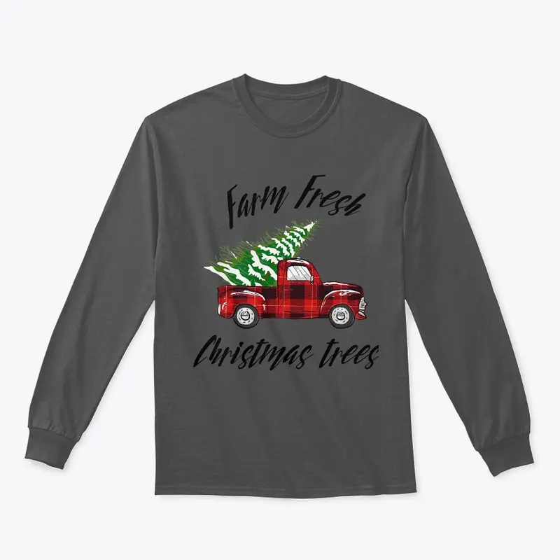 Farm Fresh Christmas trees sweater 