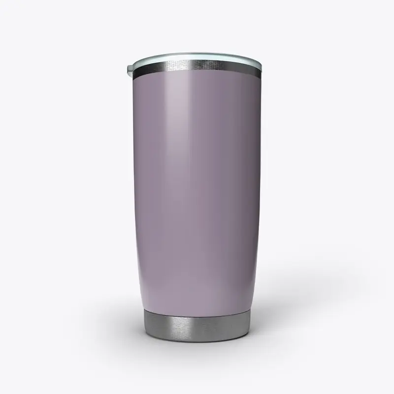 Solid Lavender tumbler 