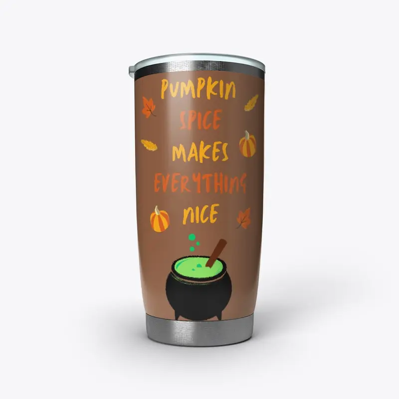 Pumpkin spice tumbler 