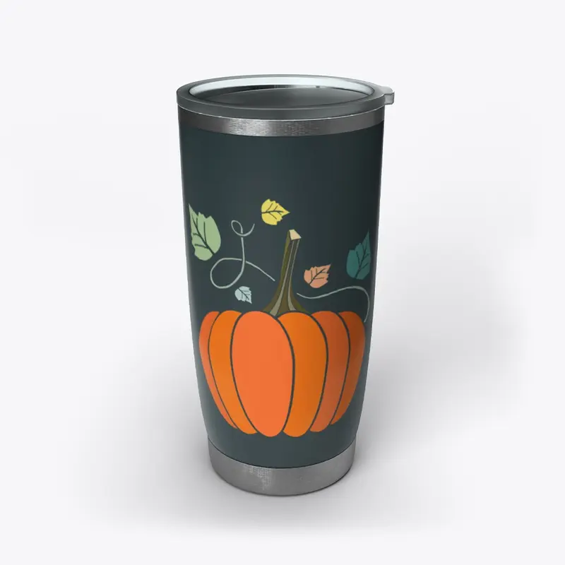 Pumpkin tumbler 