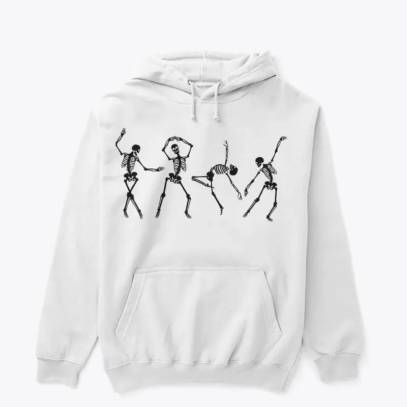 Dancing skeleton hoodie 