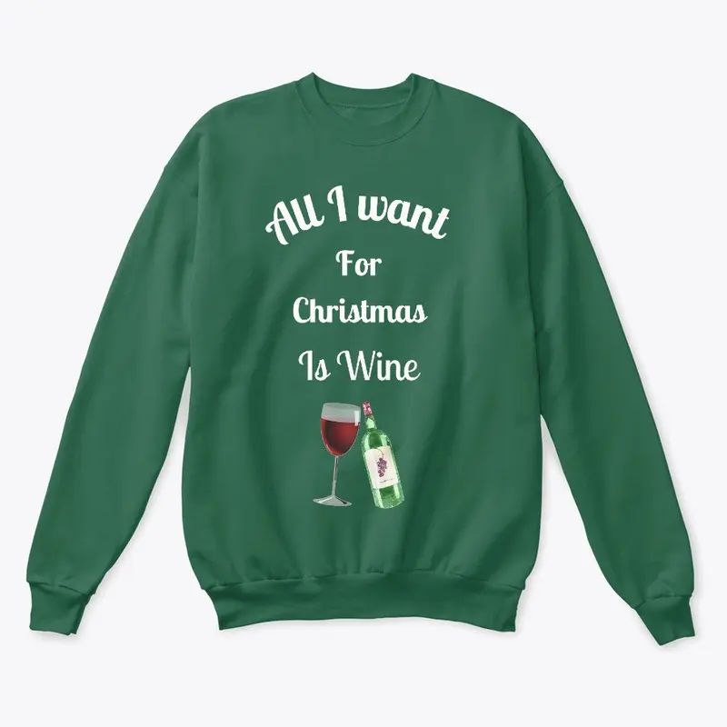 All I want for Christmas is wine sweater