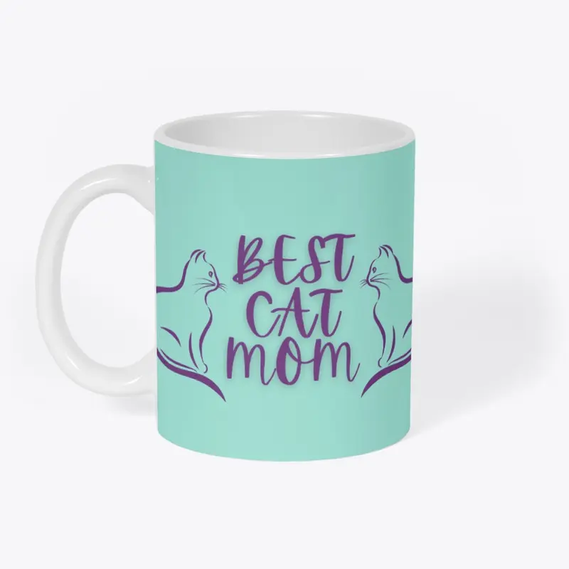 Cat mom mug 