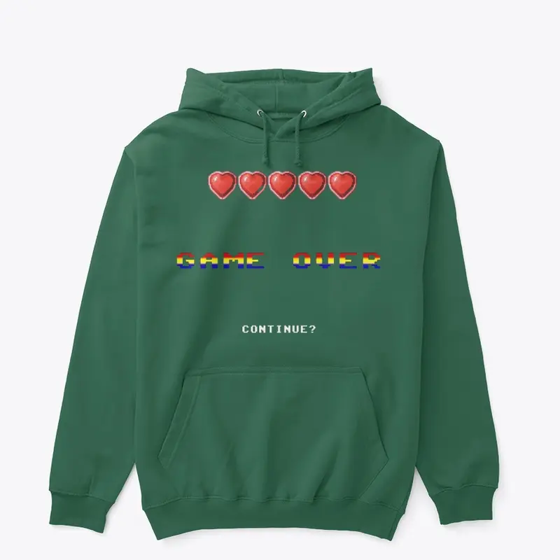 Game over hoodie 